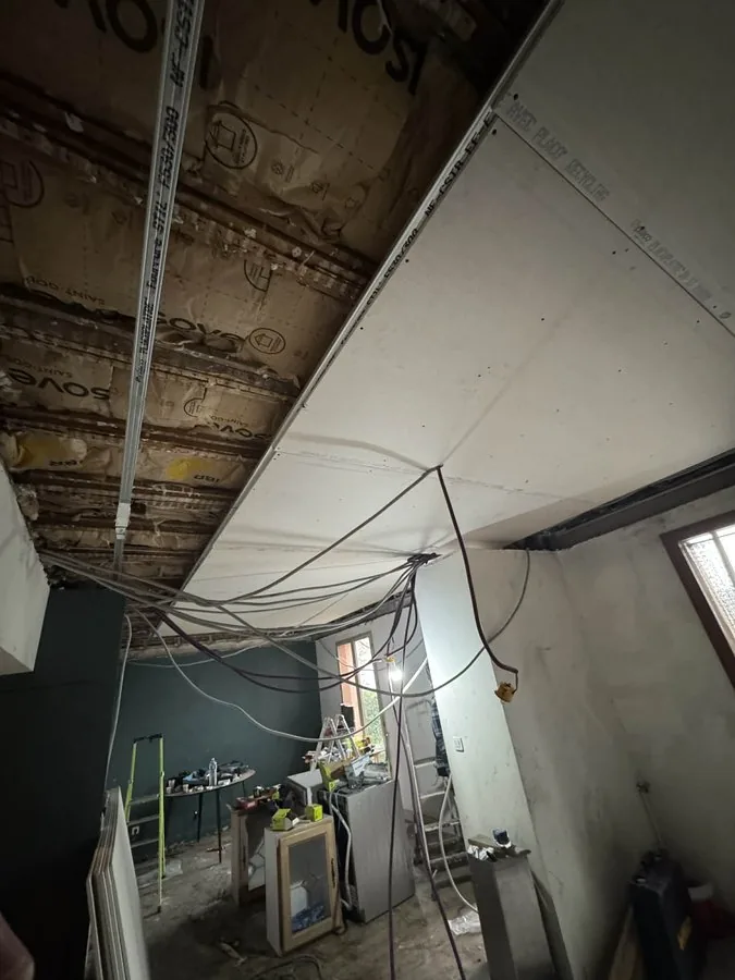 Isolation thermique d'un plafond — Besançon