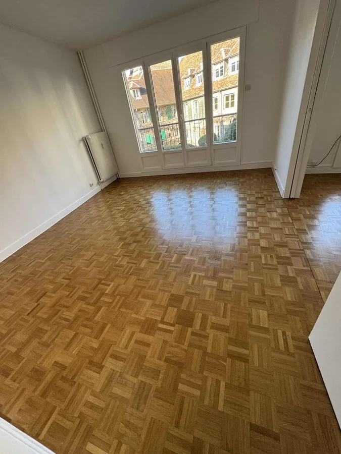 Vitrification de parquet en trois couches